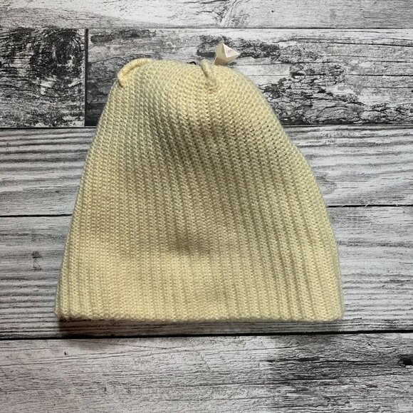Vintage Beanie Pom Pom Knit Hat Toque - Picture 3 of 6